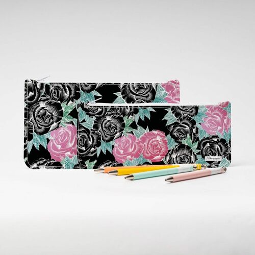 ROSES Tyvek® Federtasche mit Zipper