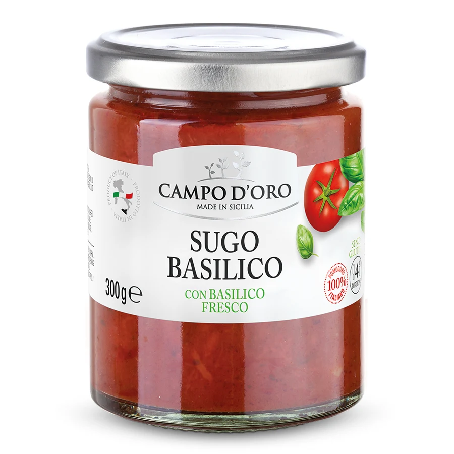 Basilikumsauce 300g - Campo d'Oro