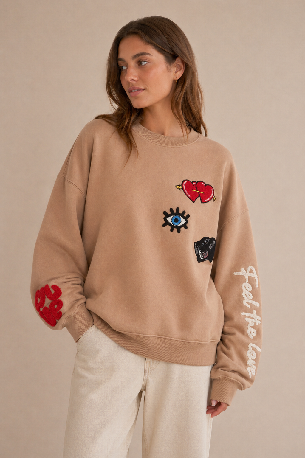 Sweat oversize - DOLCE - Pack de 3: TU