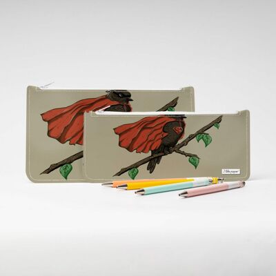 SUPER BIRD Tyvek® pencil case with zip