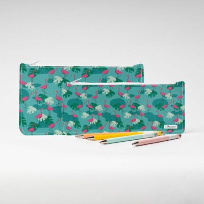 TROPICAL HEAT Tyvek® pencil case with zipper