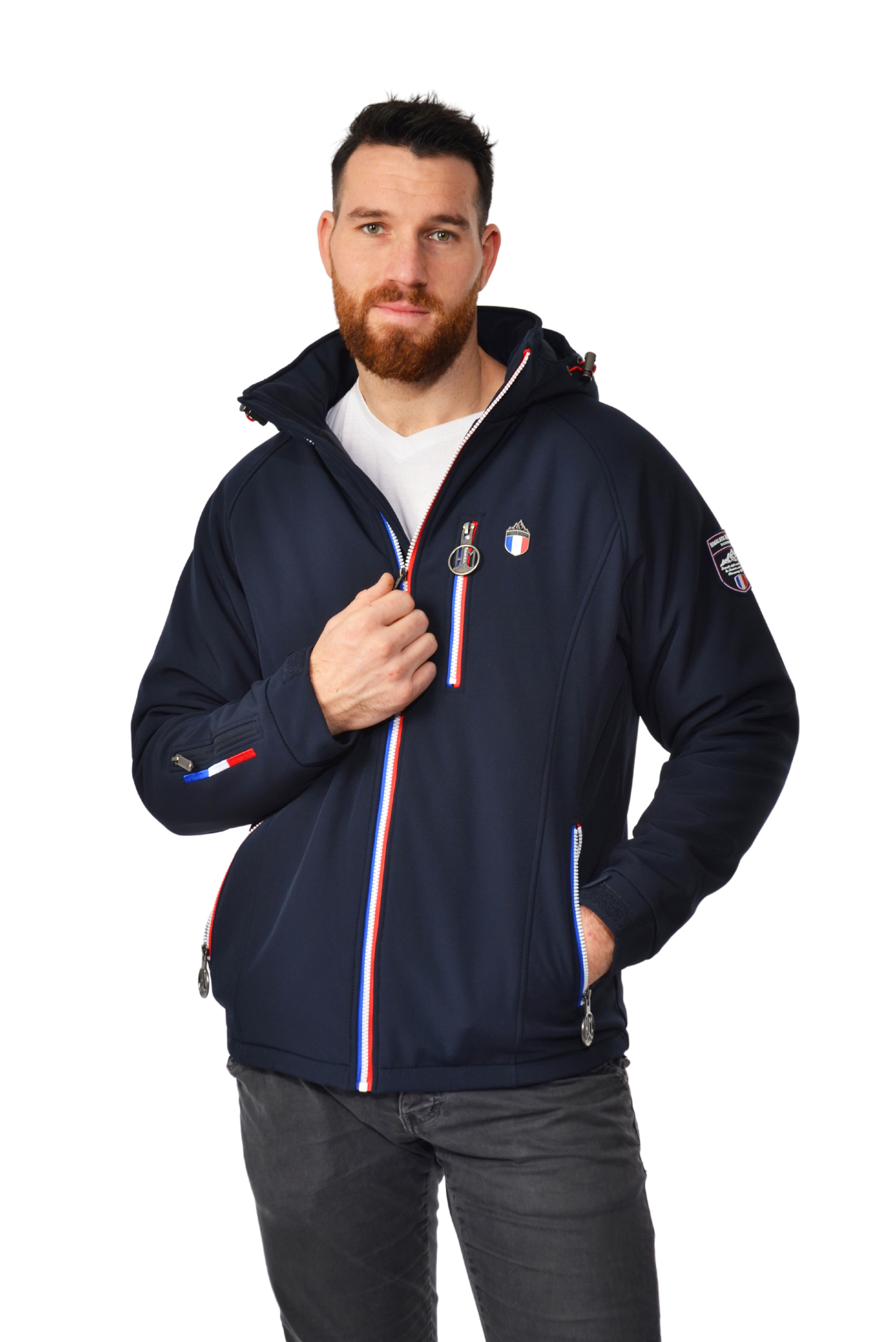 HIMALAYA MOUNTAIN - BIANCO MEN - SOFTSHELL - HOMME - 20 PCS