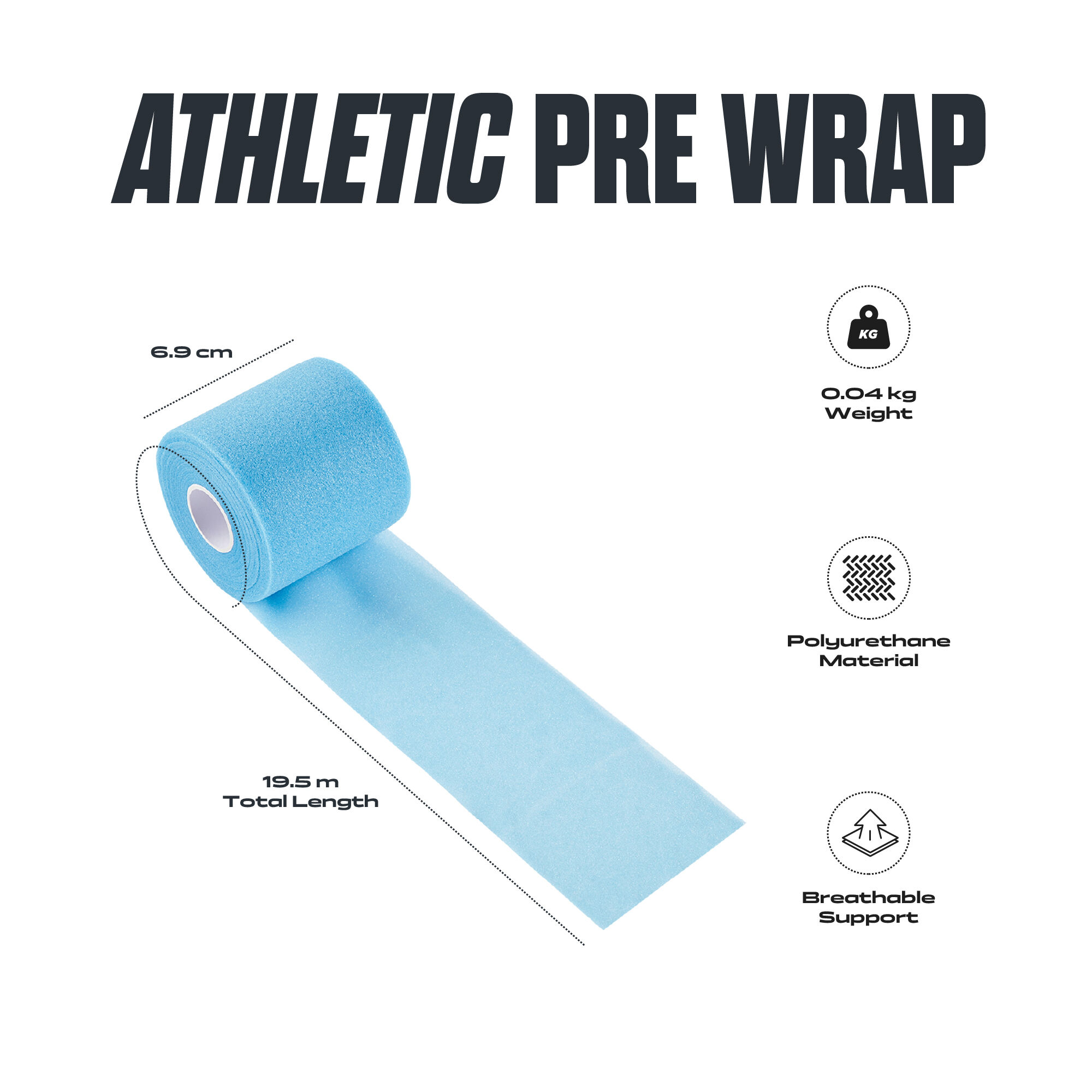 Sportliche Vorbandage