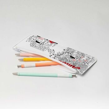 Étui à crayons AMOR Tyvek® XL avec fermeture éclair 3