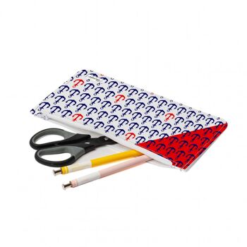 Trousse à crayons ANKERKLAUSE Tyvek® XL avec fermeture éclair 2