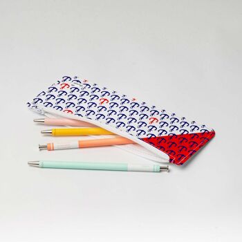 Trousse à crayons ANKERKLAUSE Tyvek® XL avec fermeture éclair 3