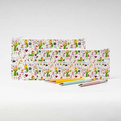 BIBI BLOCKSBERG Tyvek® XL pencil case with zipper