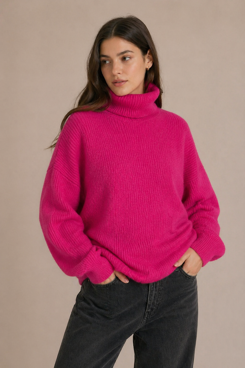 Pull col roulé - ASHE - Pack de 3: TU