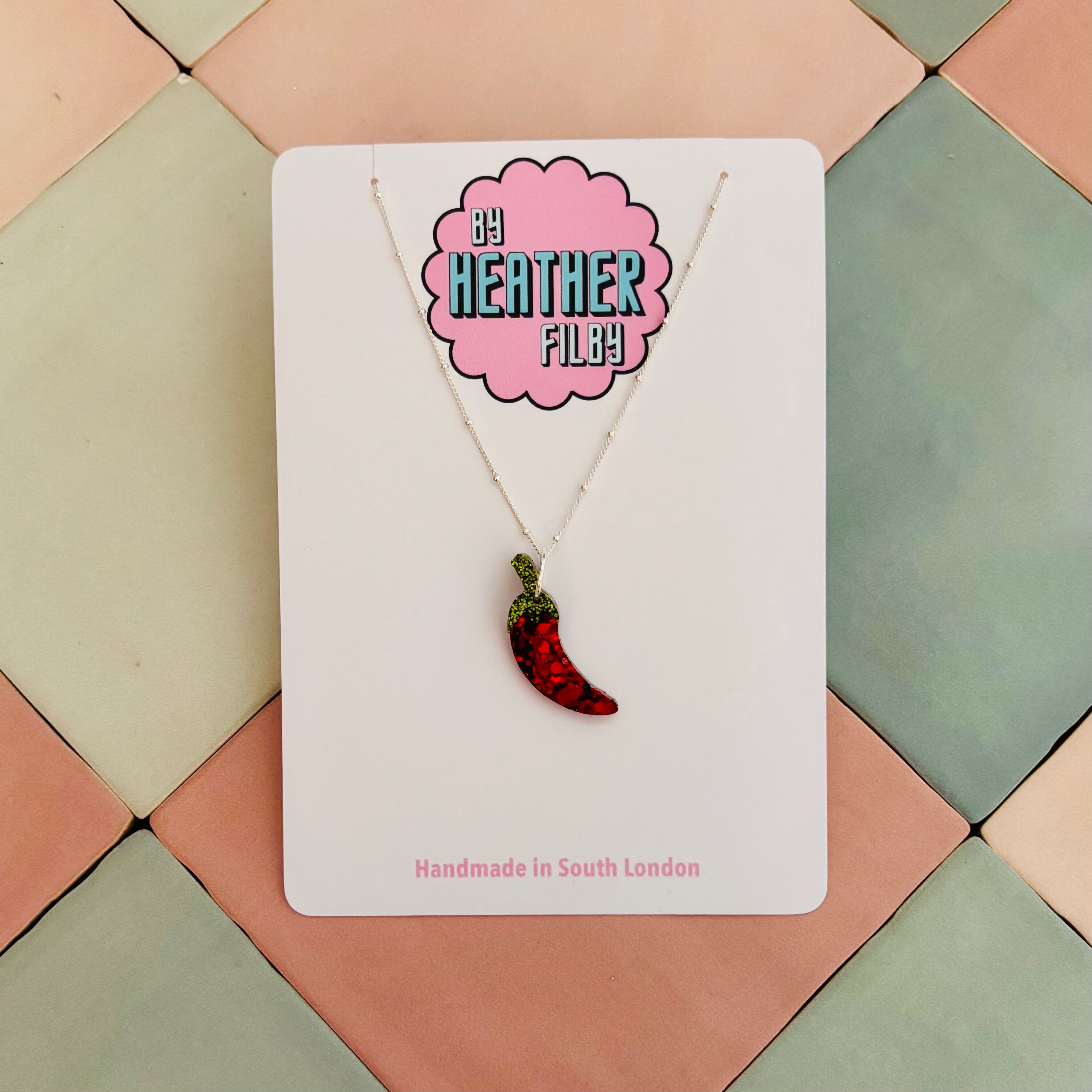 🌶️ Red Chilli Pepper Charm Necklace
