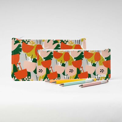 BLOSSOM Tyvek® XL pencil case with zipper