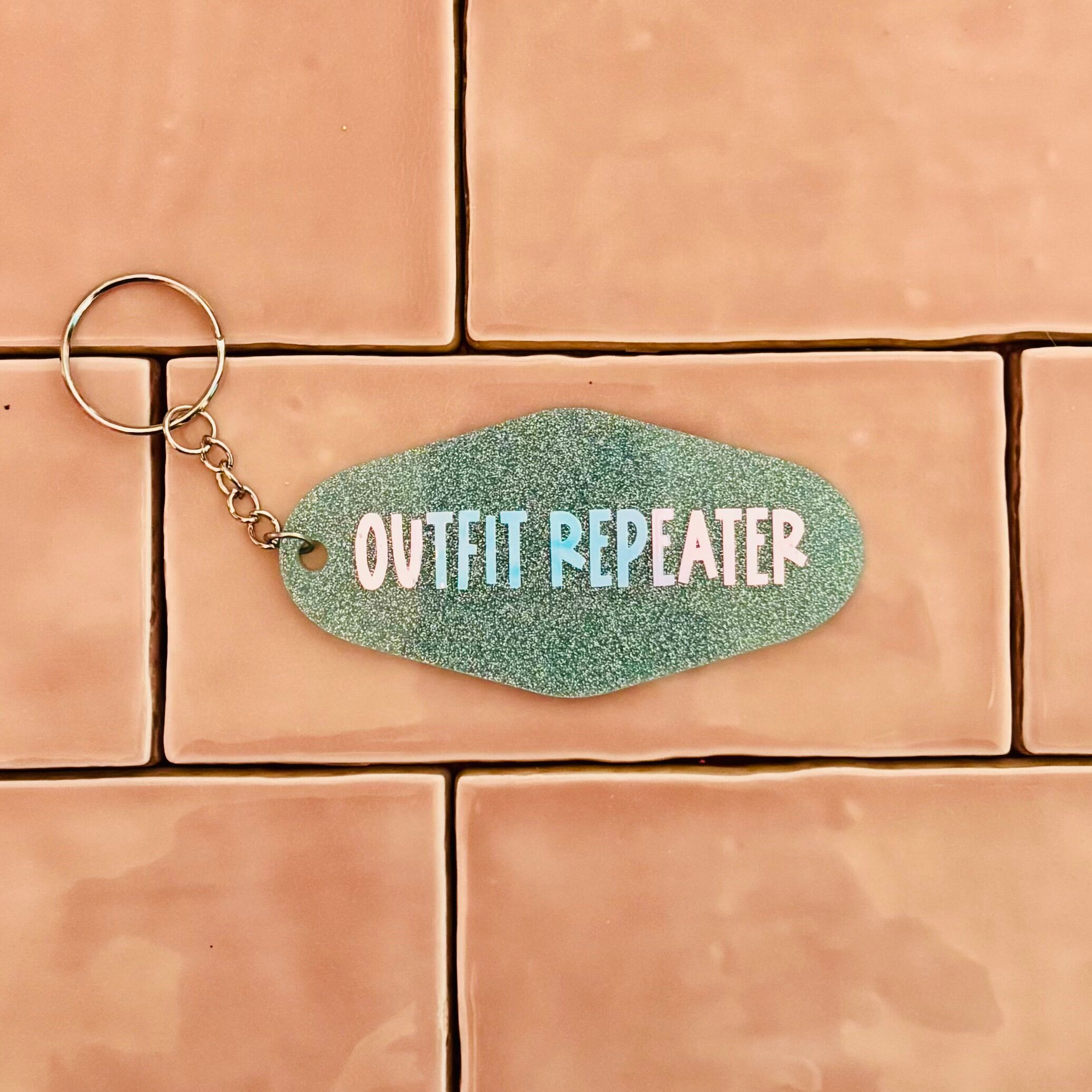 ✨ The "Drama Queen" Motel Keyring — Sparkle Edition
