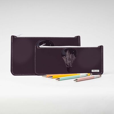 CITY LIGHTS Tyvek® XL pencil case with zipper