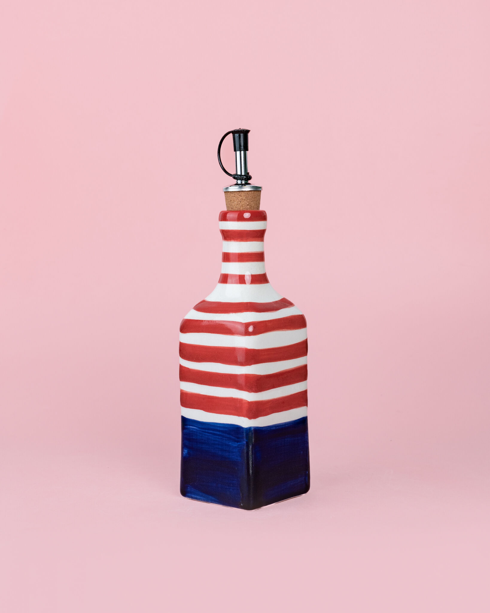 Dispenser di olio in ceramica - Dispenser per liquidi - 475 ml - Riviera