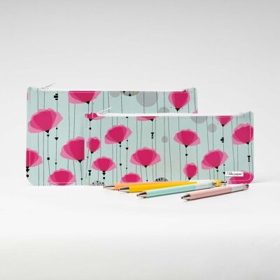 COQUELICOT Tyvek® XL pencil case with zip