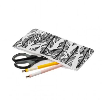 Trousse à crayons FEATHER Tyvek® XL avec fermeture éclair 2