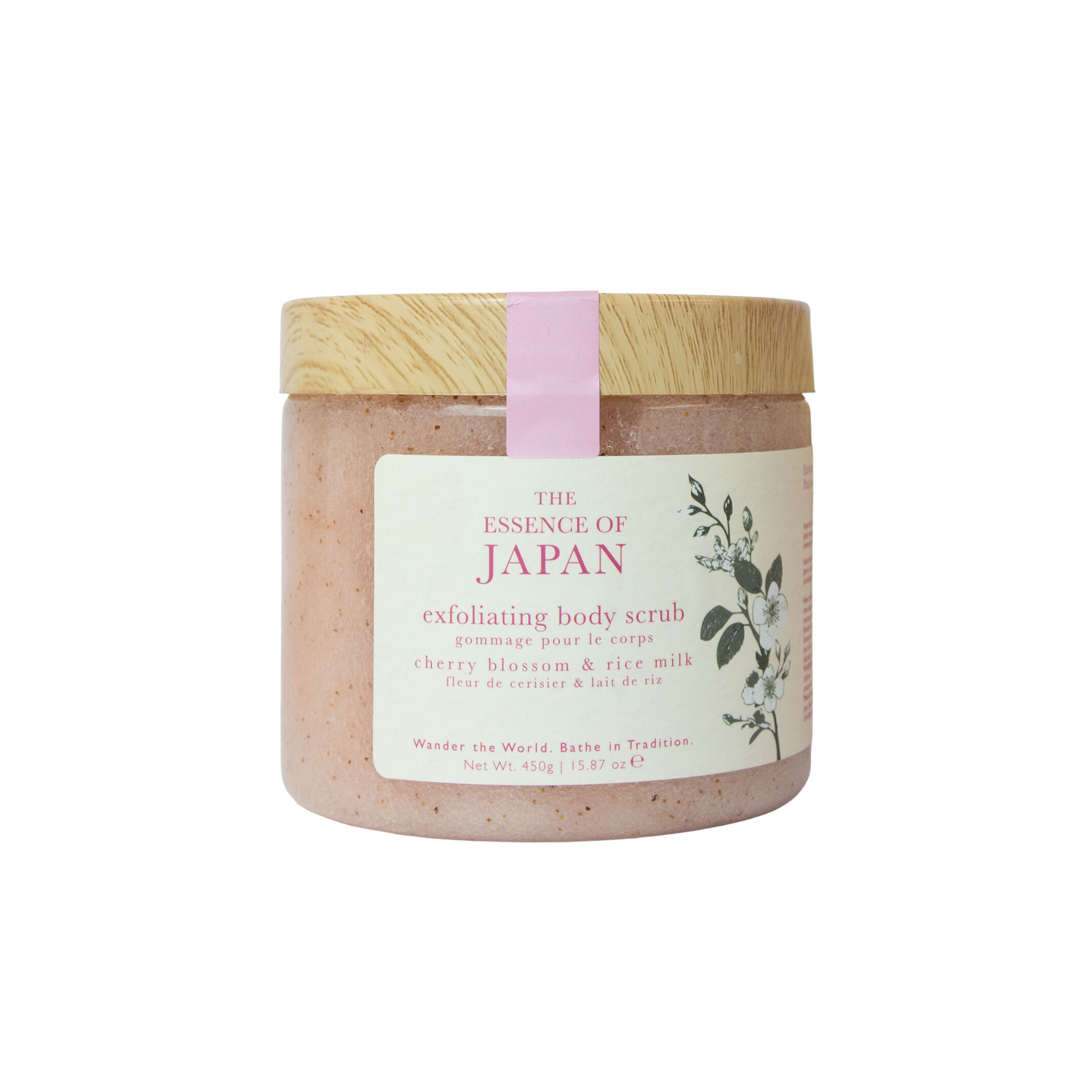 Wanderflower Essence of Japan - Exfoliating Scrub 400g