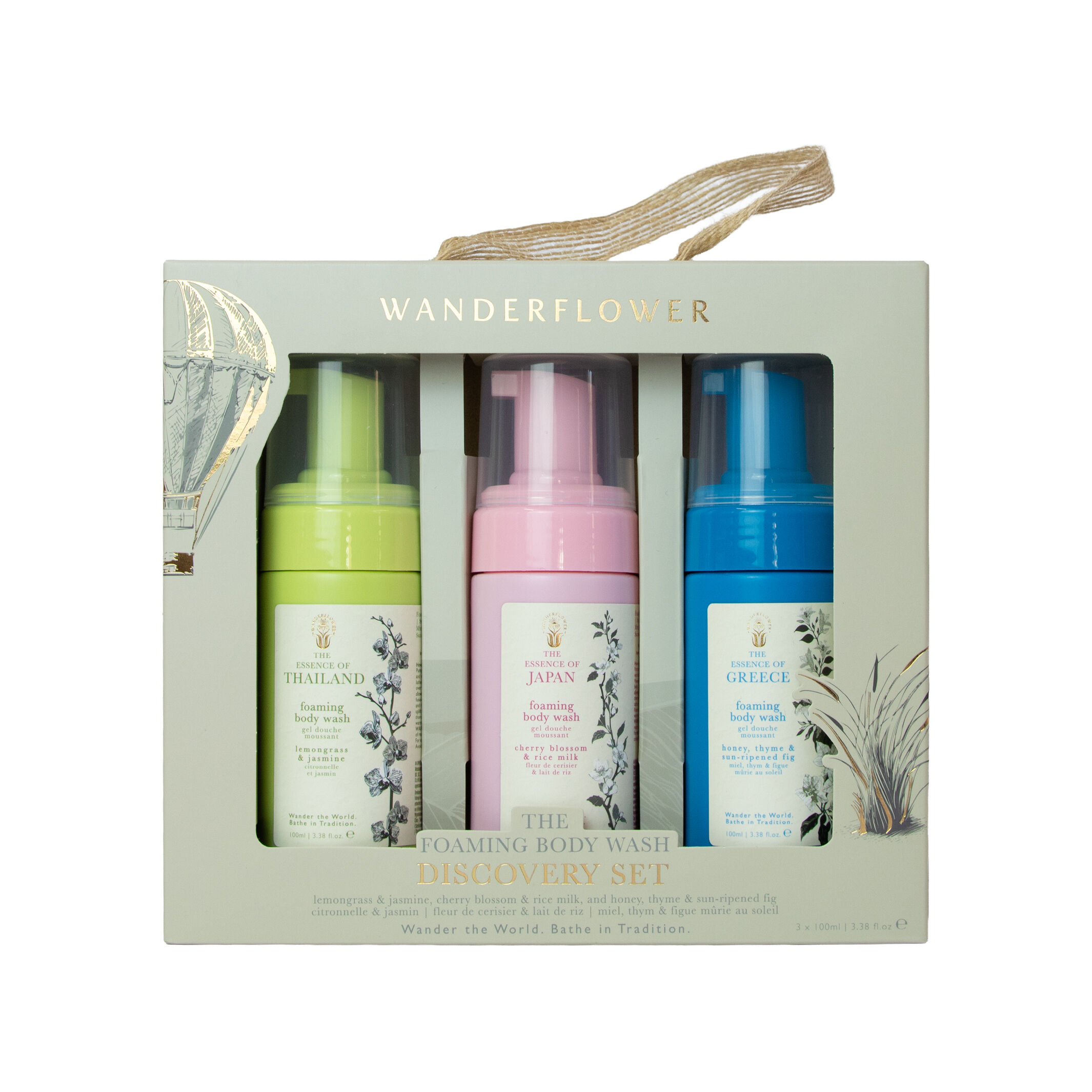 Wanderflower Essence  - Around the world gift set