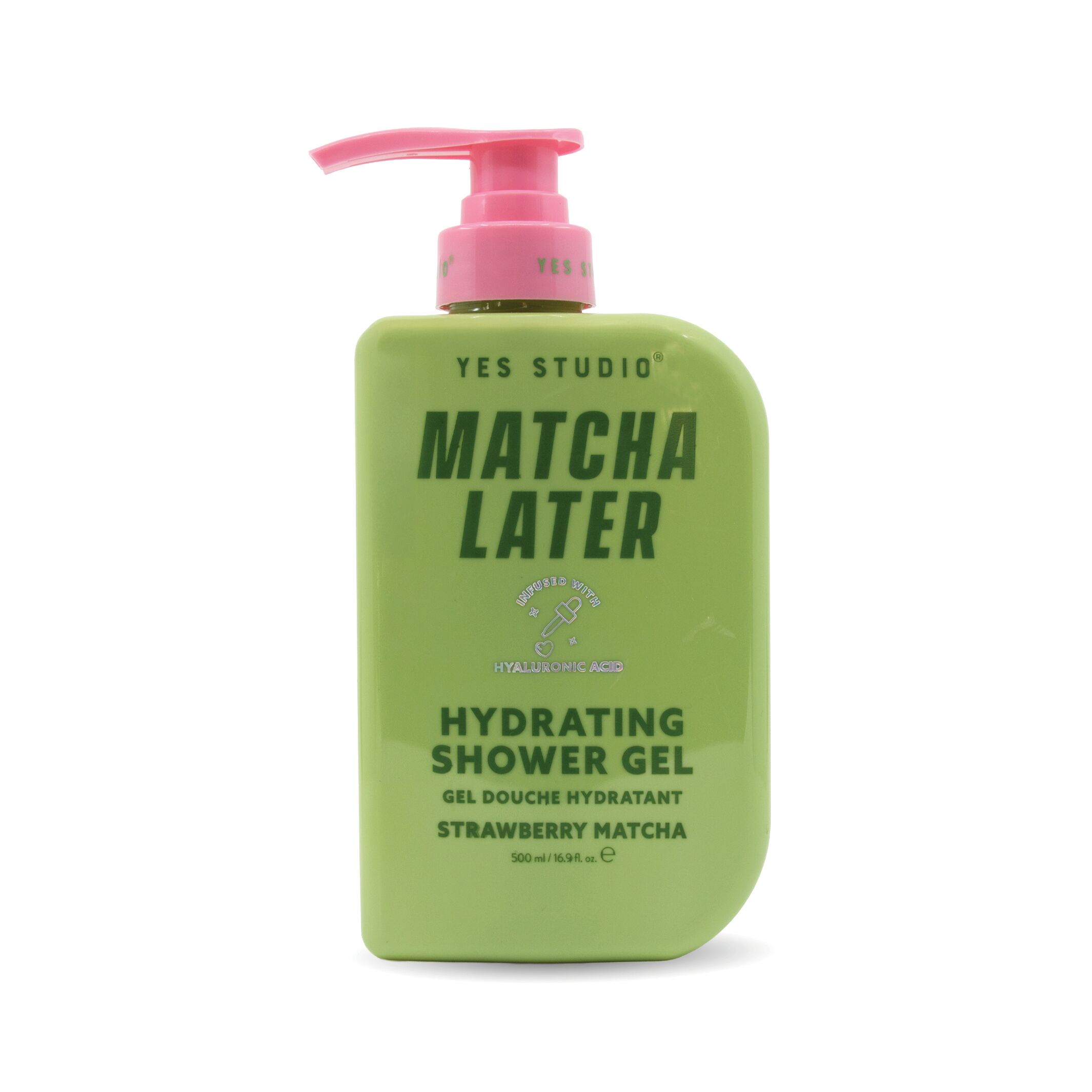 Yes Studio Shower Gel 500ml - Strawberry Matcha