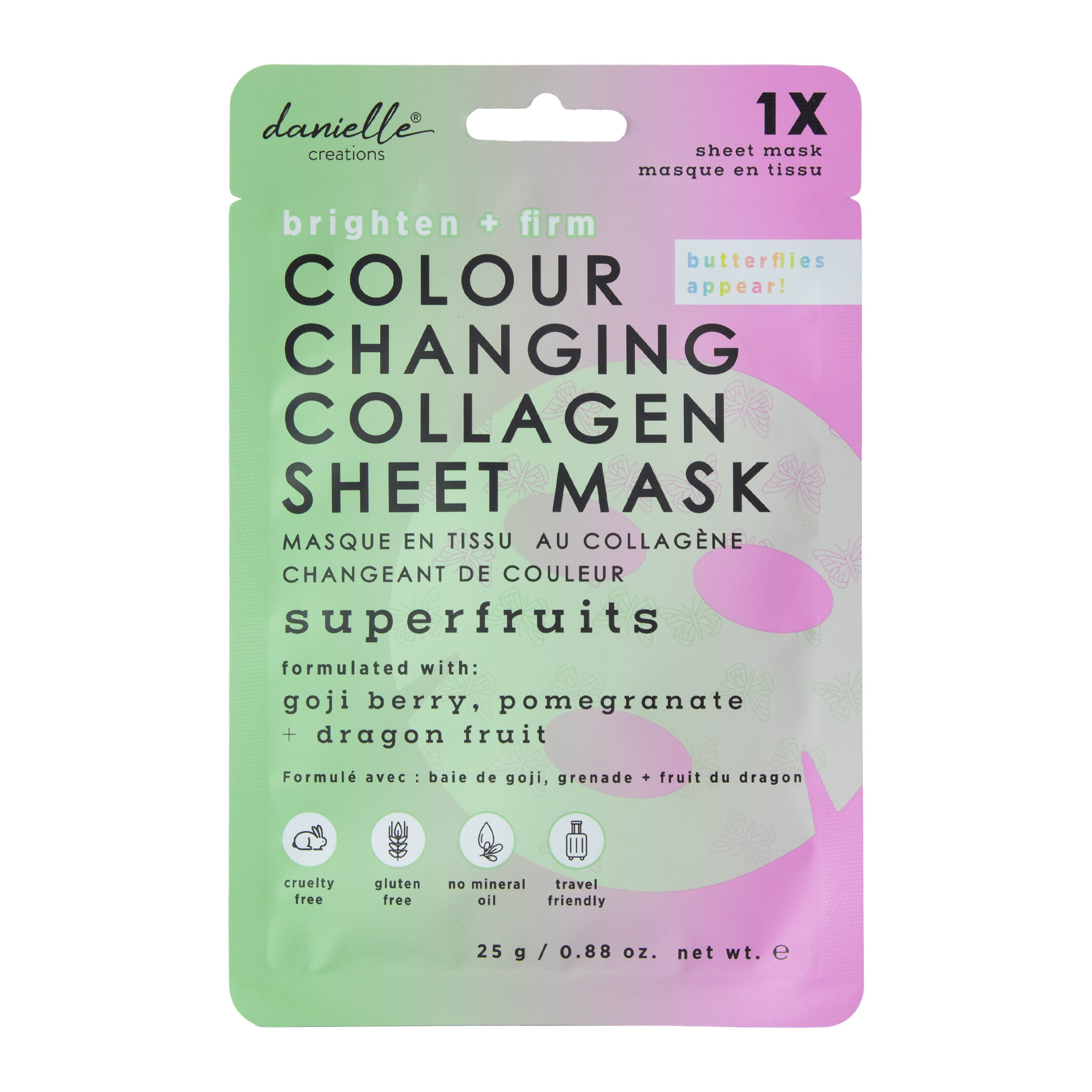 Danielle Creations Colour Changing Sheet Mask 1PC