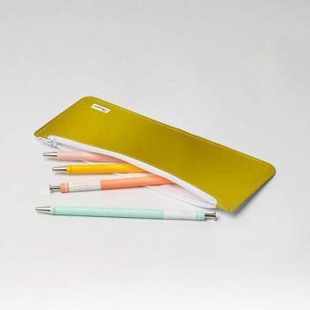 Trousse à crayons Tyvek® XL OR / MÉTALLISÉ avec fermeture éclair 3