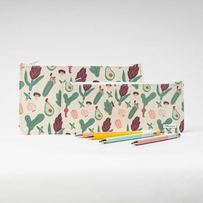 GREENERY Tyvek® XL pencil case with zipper