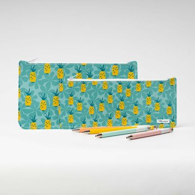 PINA COLADA Tyvek® XL pencil case with zipper