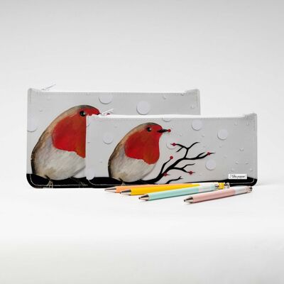 ROTKEHLCHEN Tyvek® XL pencil case with zipper