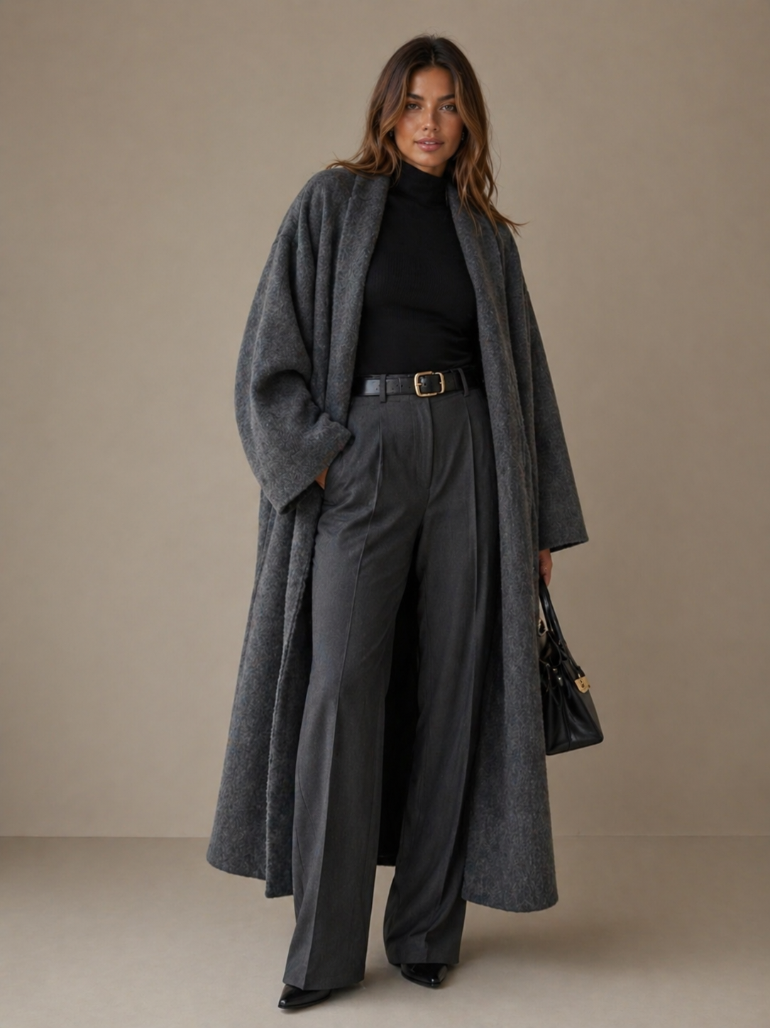 gilet long oversize - DO - Pack de 3: TU