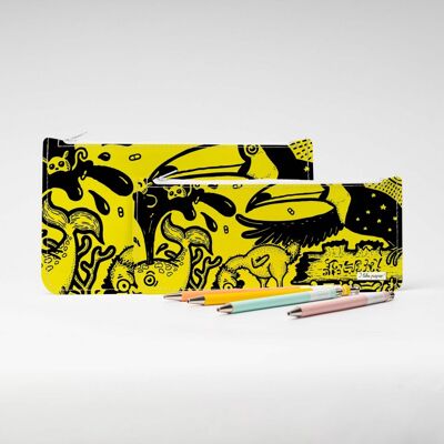 Trousse à crayons TUCANO Tyvek® XL avec fermeture éclair