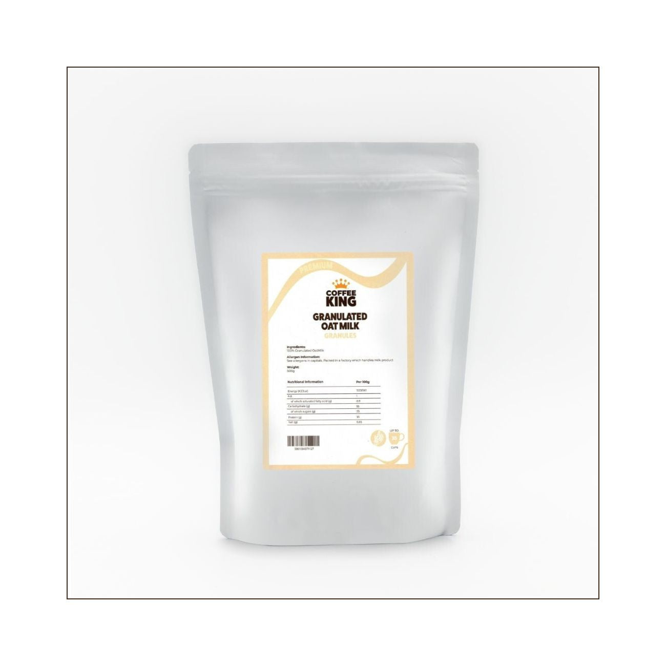 Leche de avena en polvo granulada vegana para baristas 500 g – Coffee King