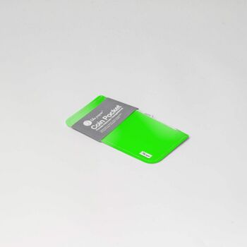 Porte monnaie Tyvek® VERT / NEON 3