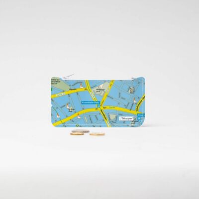 LOST IN BERLIN - FRESH BLUE Tyvek® change wallet