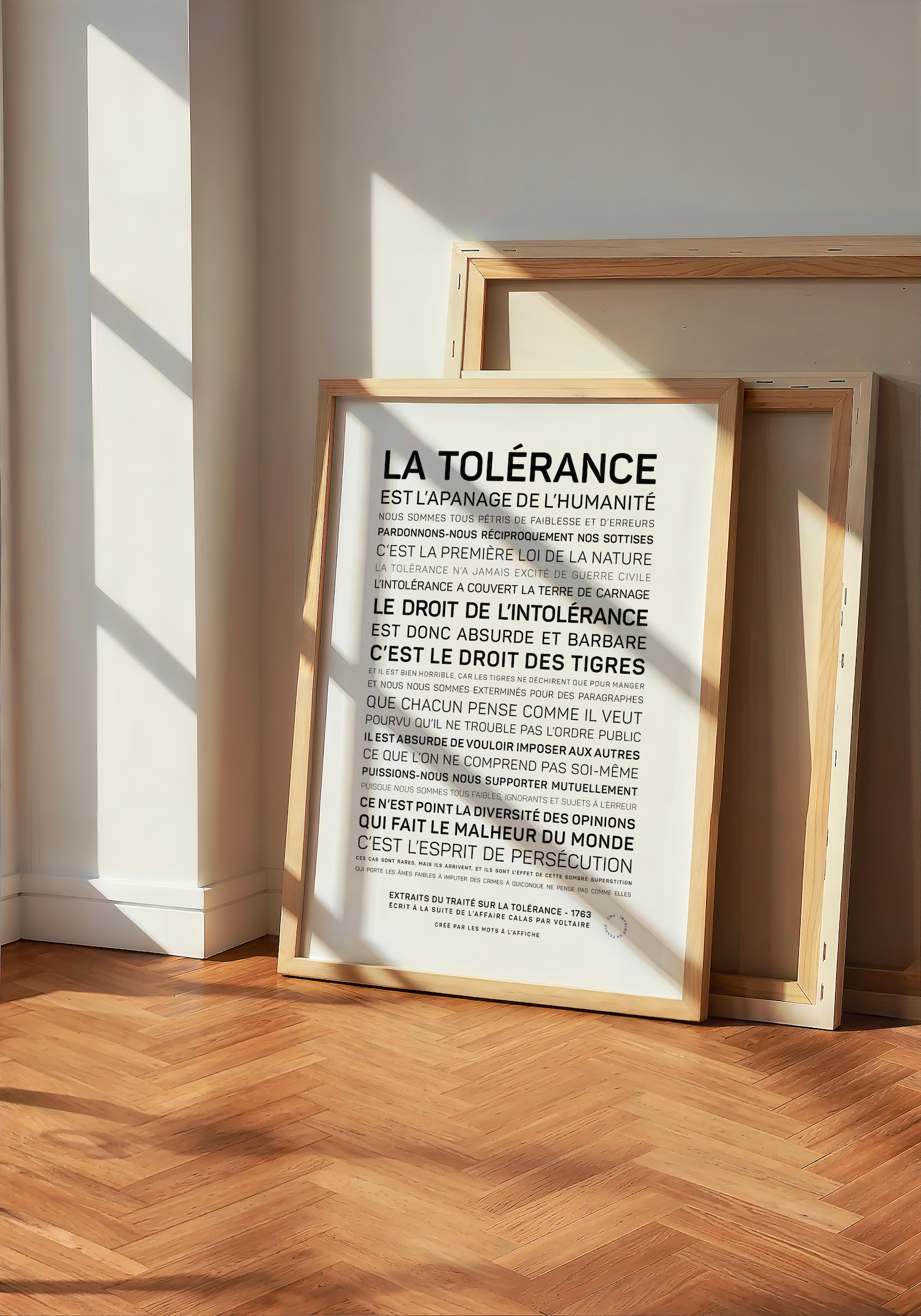 Poster: Tolerance