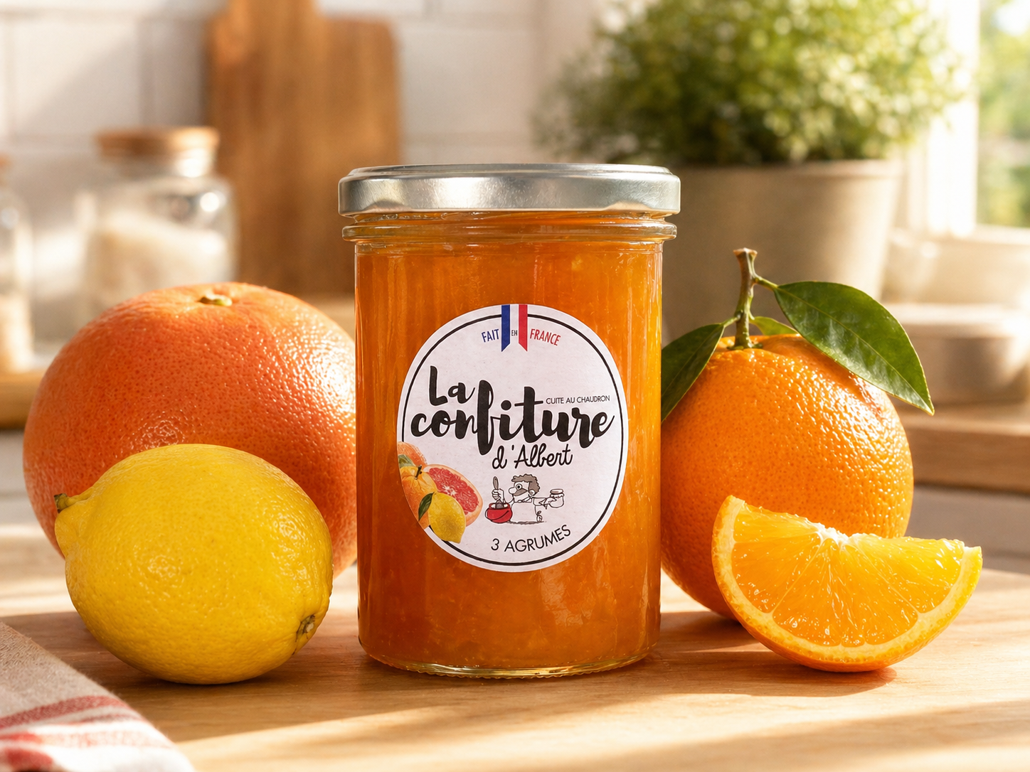Organic 3 Citrus Jam