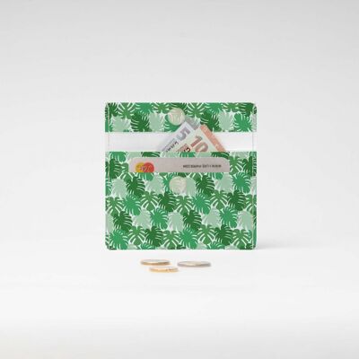 GREEN JUNGLE Tyvek® Mini Purse / Mini Wallet