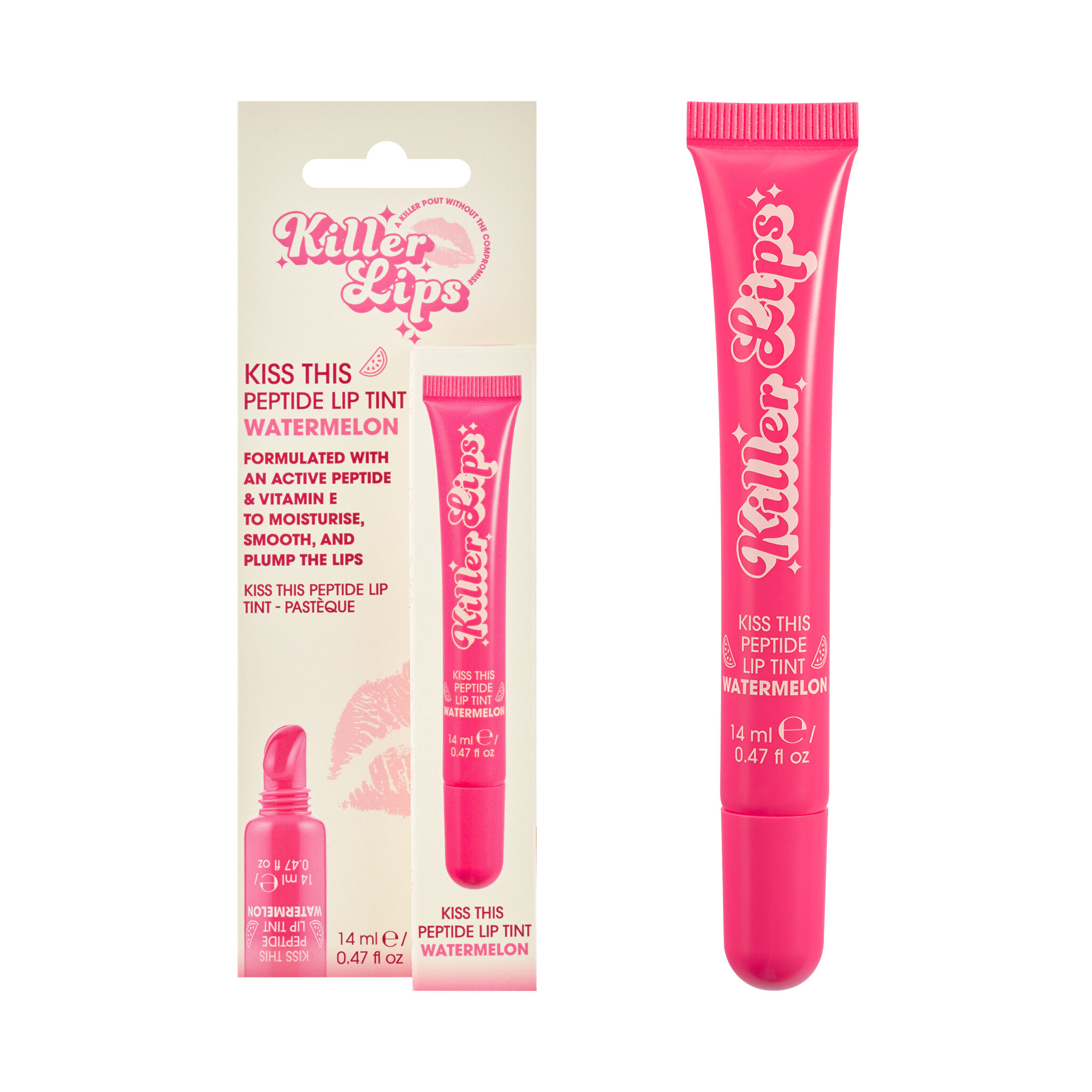 Killer Lips Kiss This Peptide Lip Tint - Pastèque 14 ml