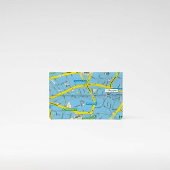LOST IN BERLIN - Mini sac à main / mini portefeuille Tyvek® FRESH BLUE 3
