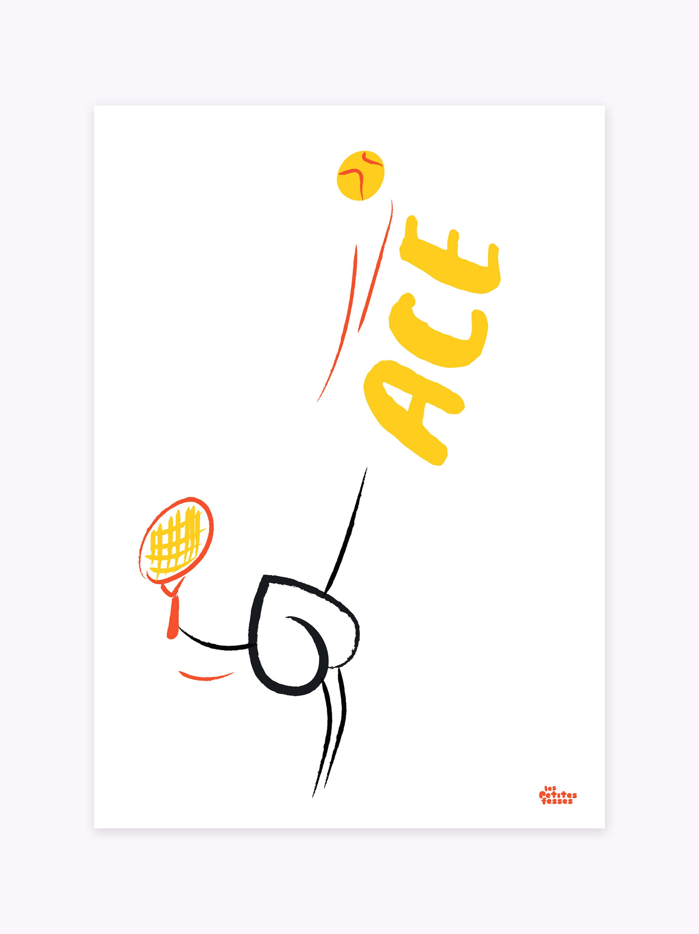 Tennis Ace Poster