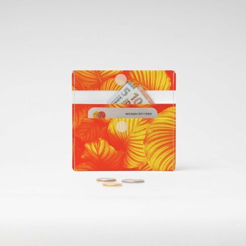 PALMS ORANGE Tyvek® Mini Geldbörse / Mini Wallet