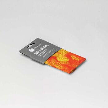 PALMS ORANGE Mini sac à main / mini portefeuille Tyvek® 5