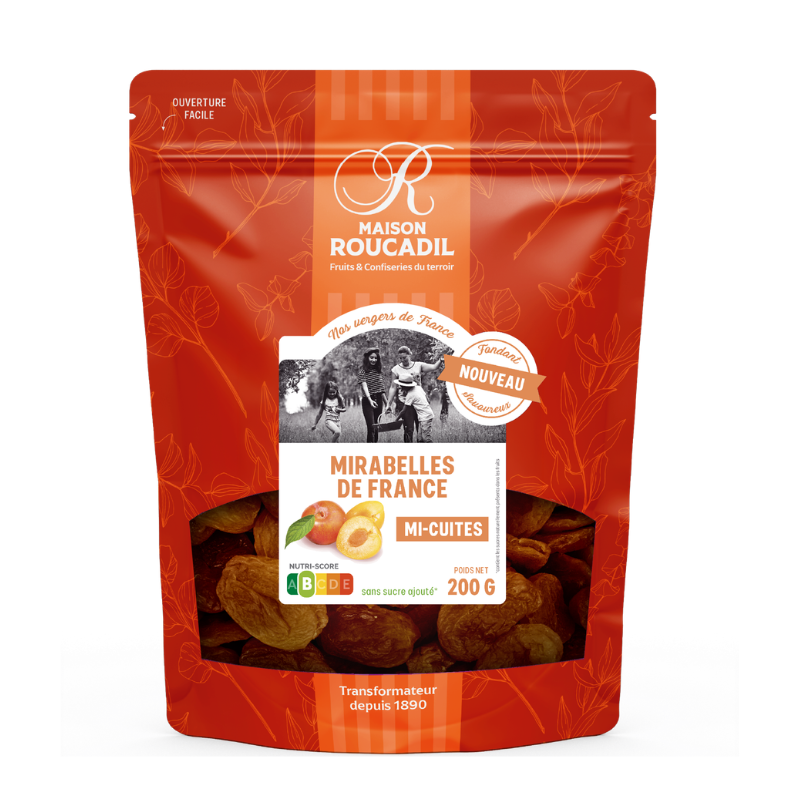 Ciruelas mirabelle semicocidas - 200g