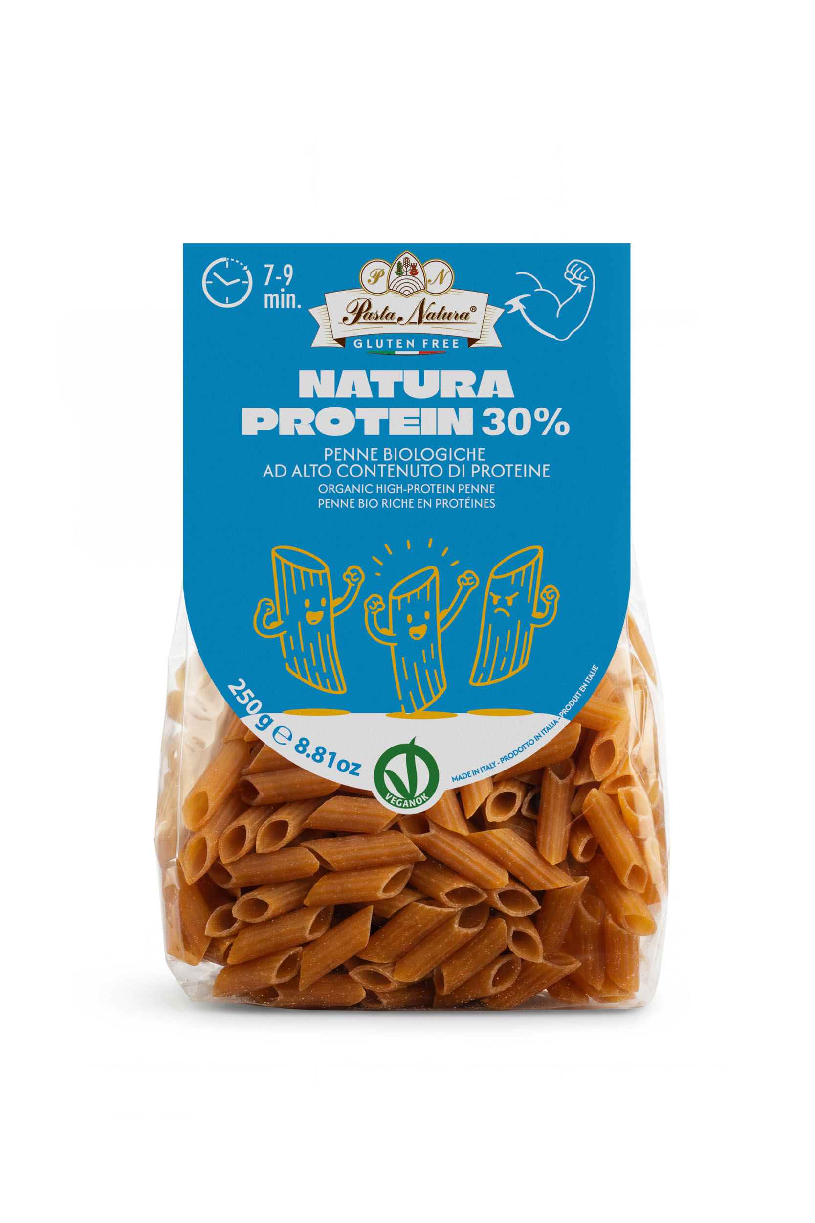 30% PROTEIN Pasta, ORGANIC, GLUTEN-FREE, VEGAN