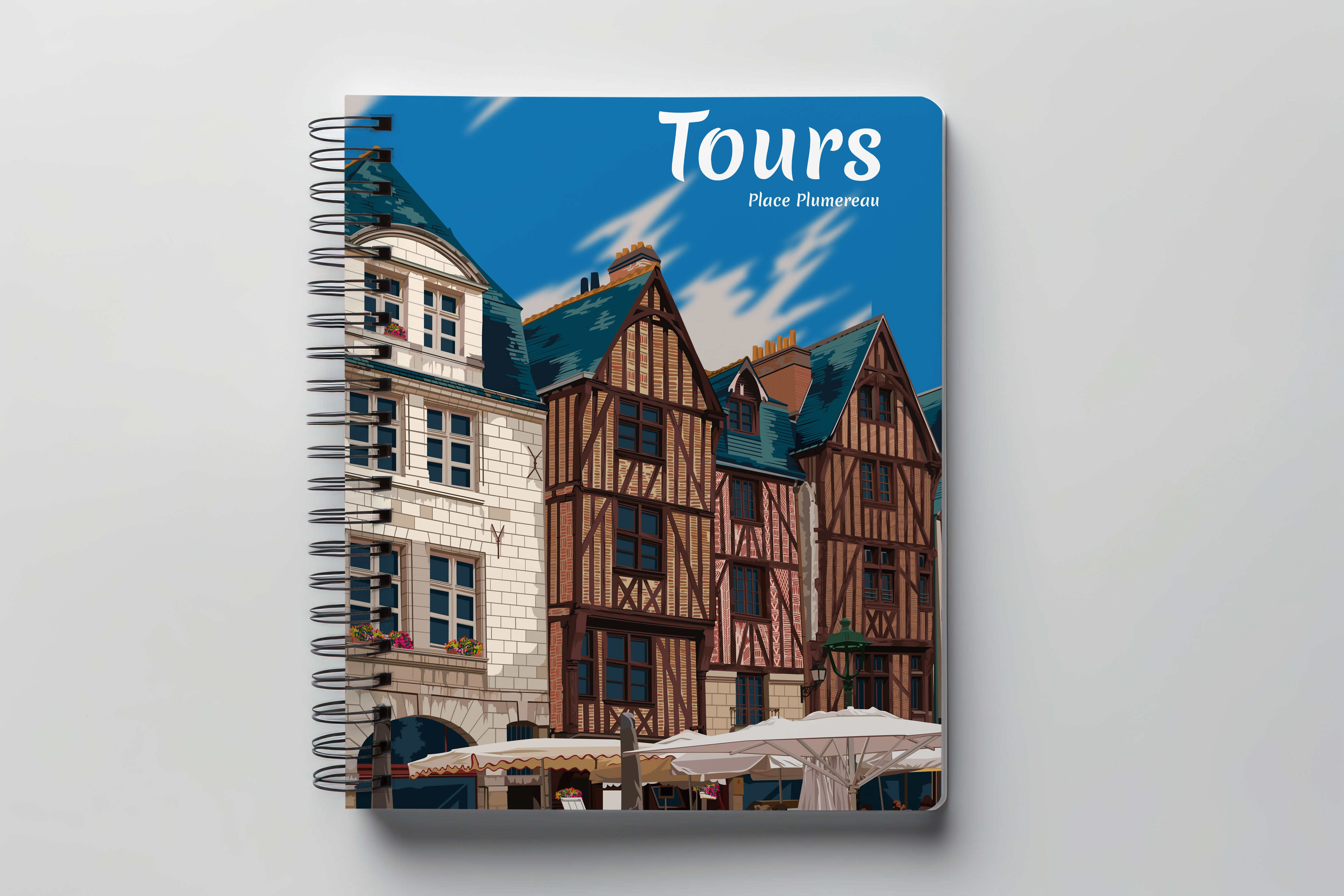 Tours Notebook - A5