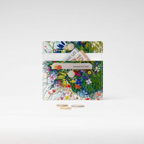WILD FLOWERS Tyvek® Mini Geldbörse / Mini Wallet