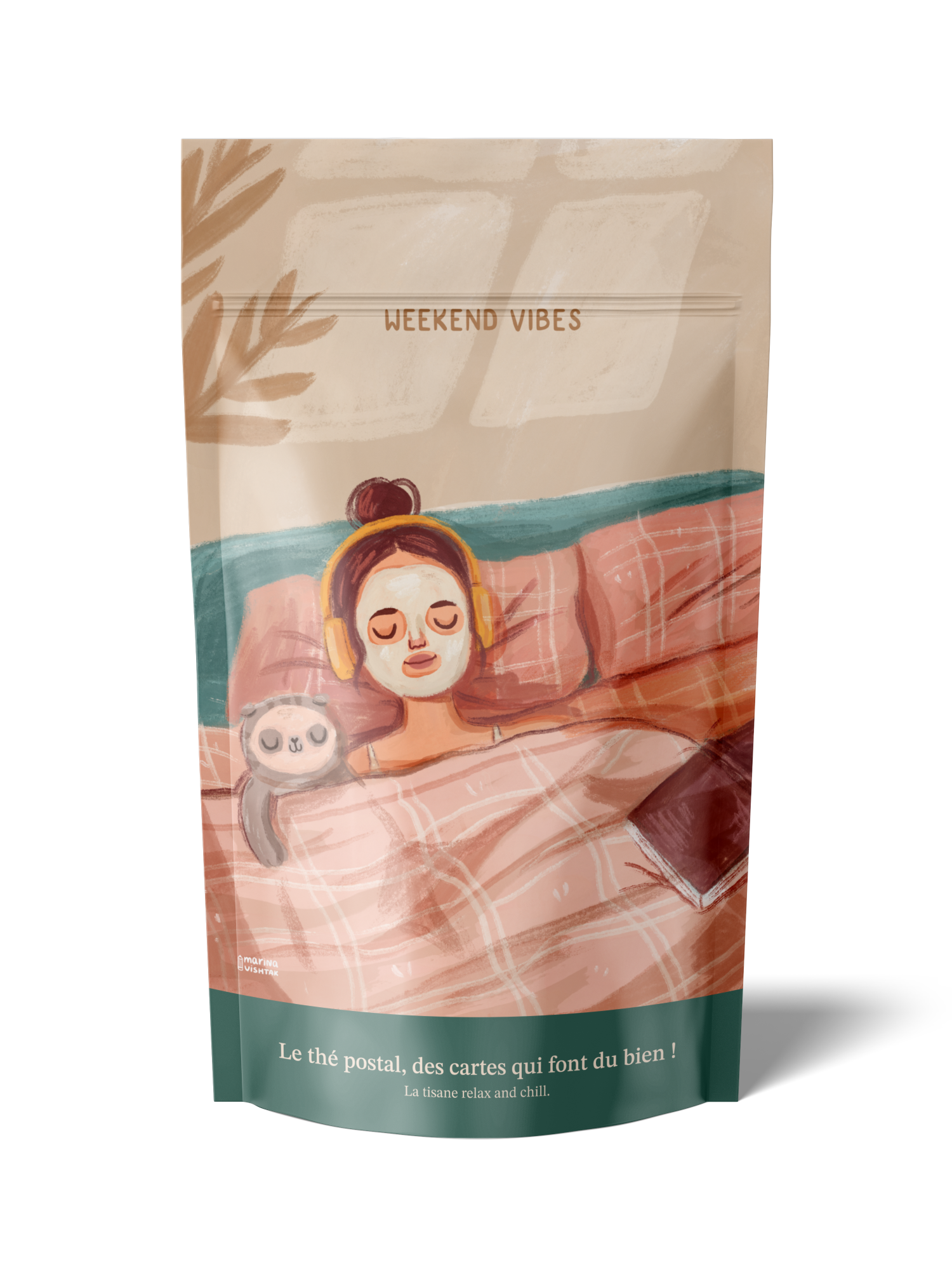 THÉ POSTAL  WEEK-END VIBES - RELAX AND CHILL !