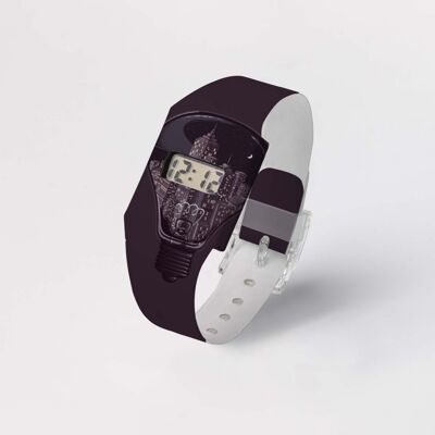 Montre en carton CITY LIGHTS ENFANT