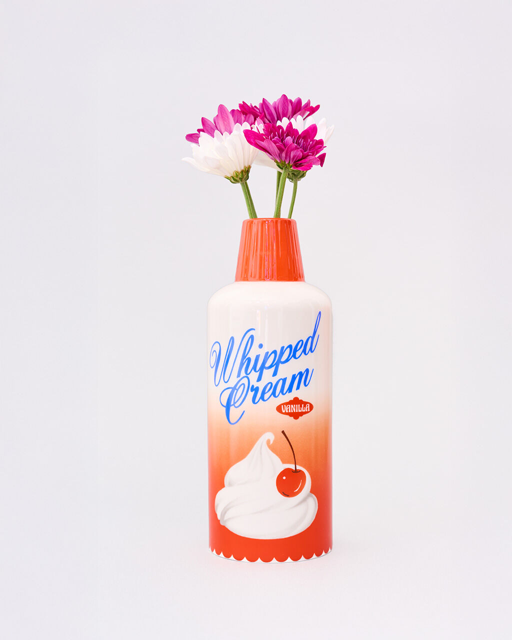 Ceramic Vase, Whipped Cream
