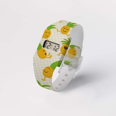 Montre en carton DANCING ANANAS ENFANT