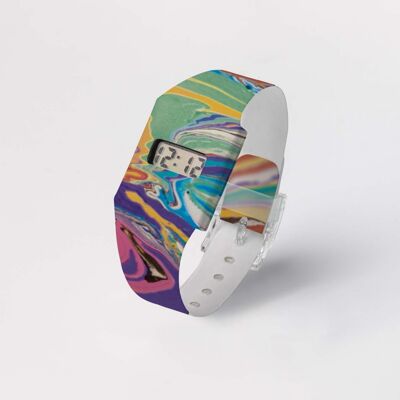 MARBLE COLOR cardboard watch KIDS