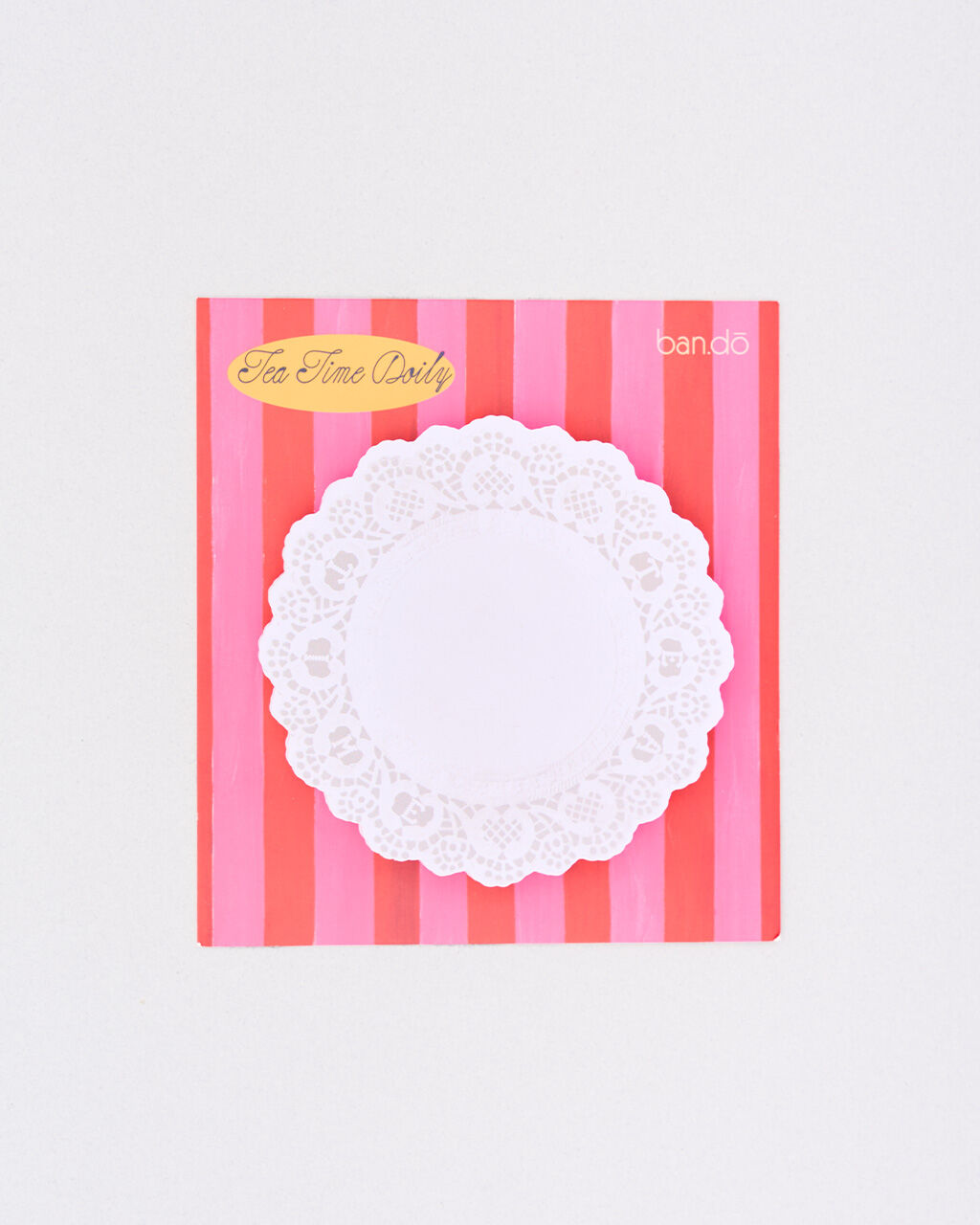 Novelty Notepad, Tea Time Doily